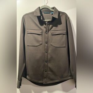 Perry Ellis Dark Brown Shirt Jacket